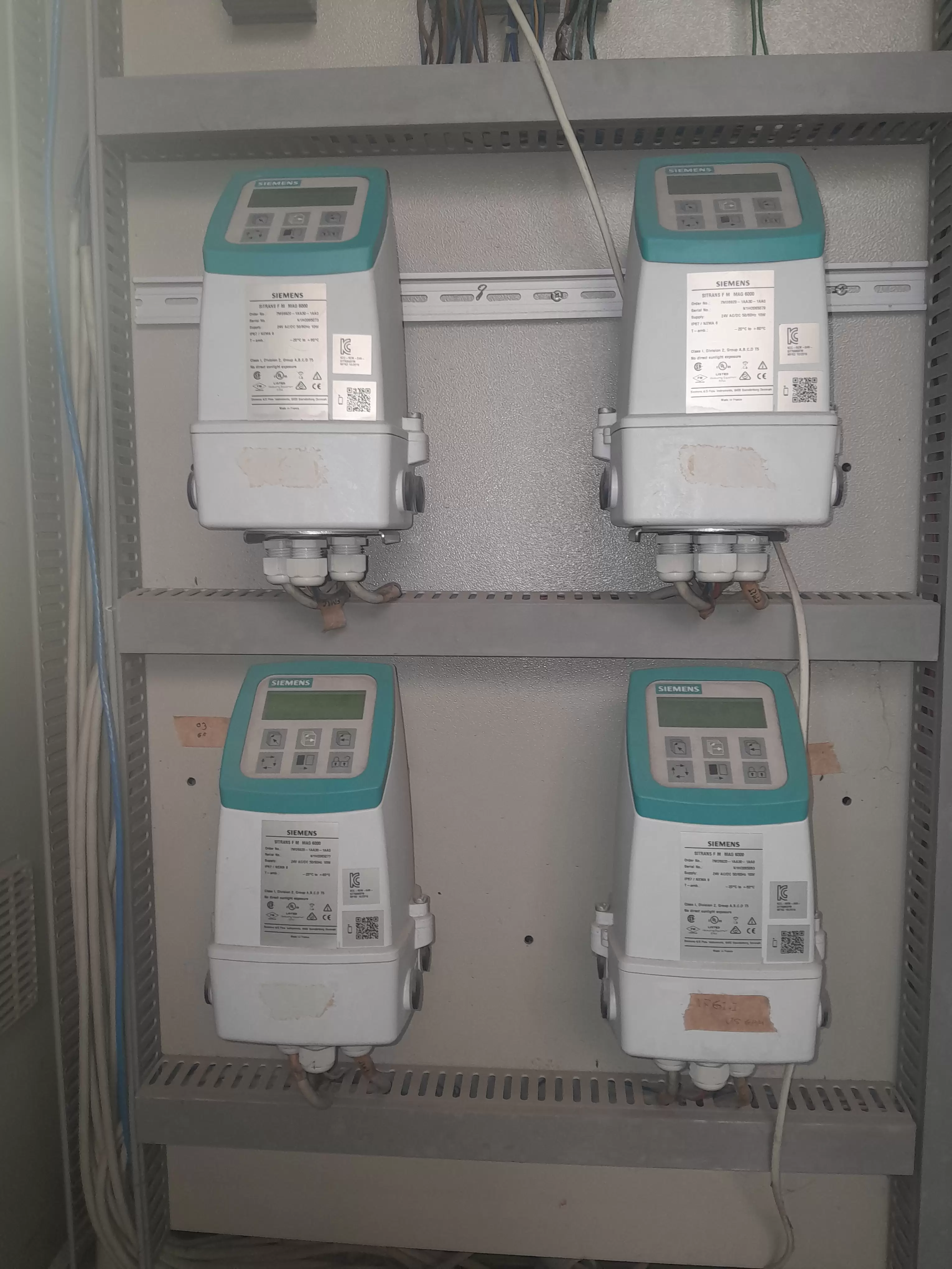 Magnetic Flow Meter Display