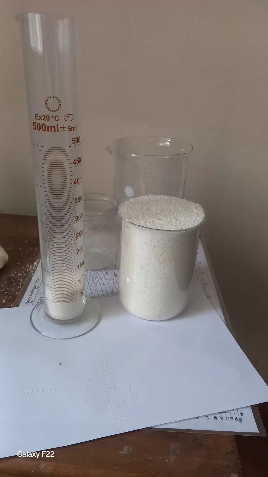 Mat 240,  The test of Dry Density of Cementitious materials Ref Debonair Limited