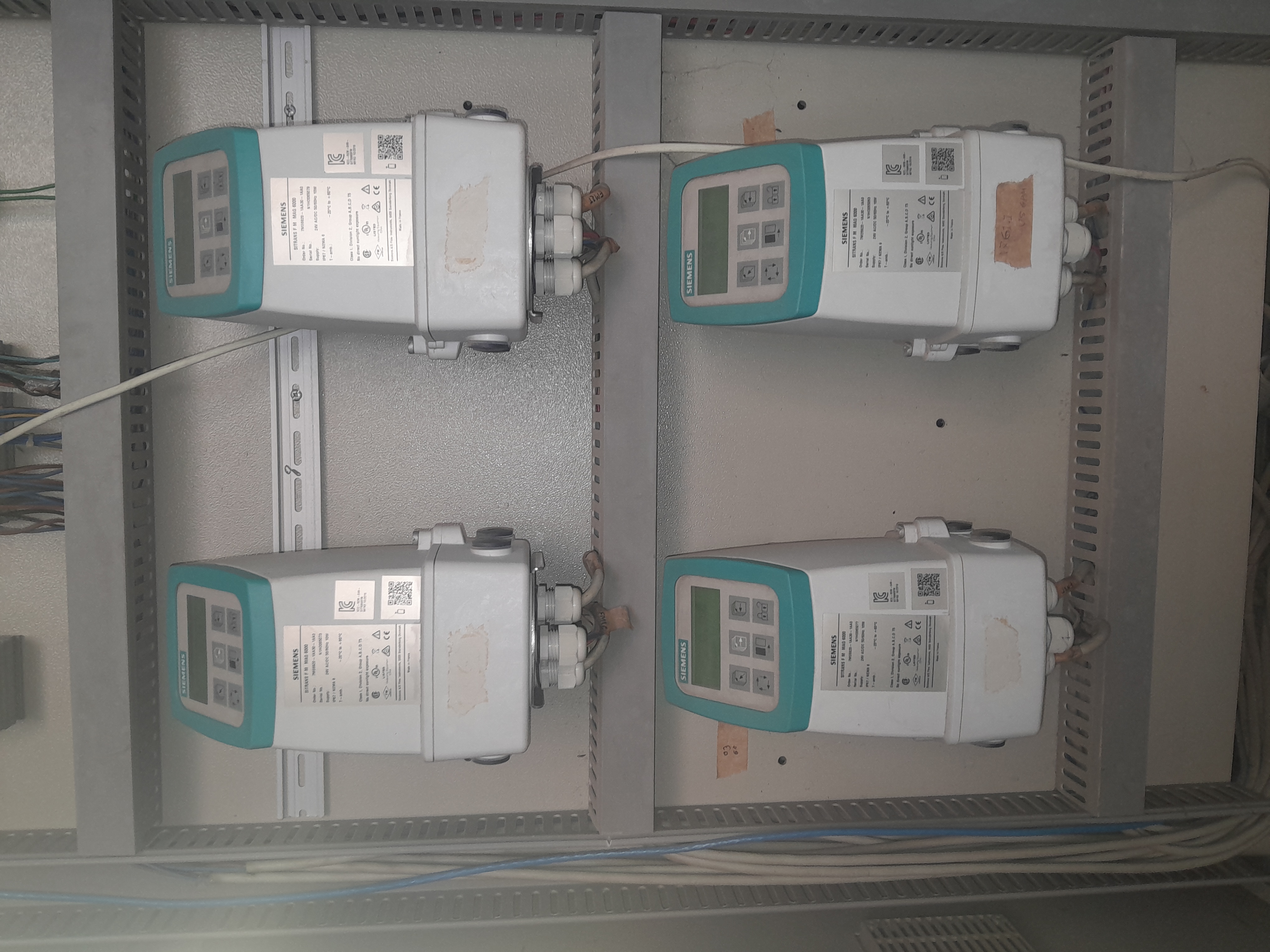 Magnetic Flow Meter Display