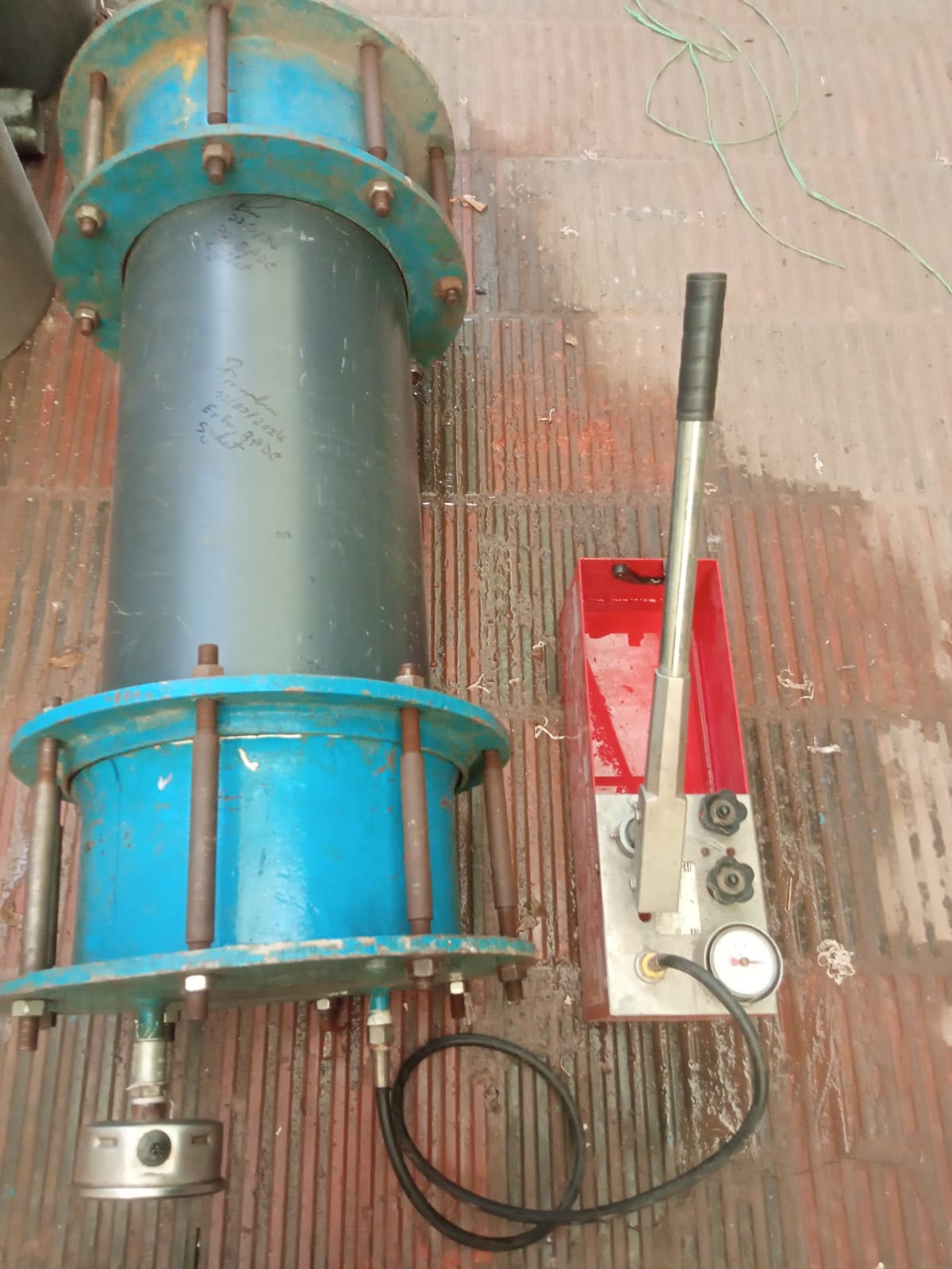 Hydraulic Pressure Tester (uPVC Pipe)
