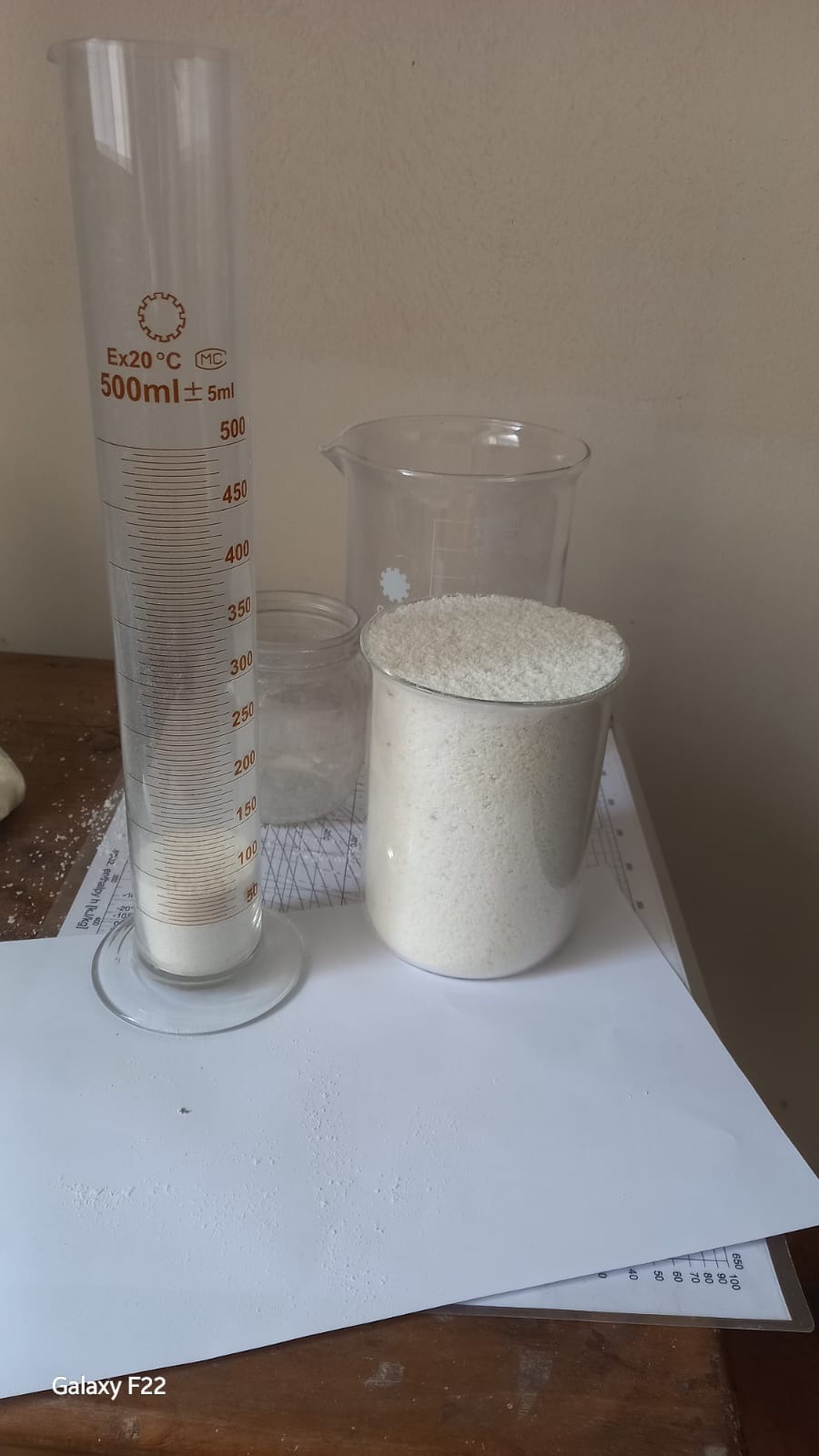 Mat 240,  The test of Dry Density of Cementitious materials Ref Debonair Limited